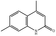 4,7-dimethylcarbostyril 化学構造式