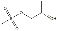 (2S)-2-Hydroxy-1-propyl Methanesulfonate Structure