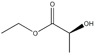 DL-乳酸エチル 化学構造式