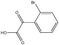 2-(2-bromophenyl)-2-oxoacetic acid Struktur