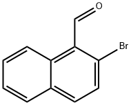 2-Bromonaphthalene-1-carboxaldehyde Struktur