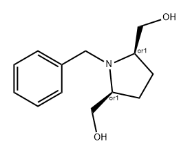 ((2R,5S)-1-benzylpyrrolidine-2,5-diyl)dimethanol|(顺式-1-苄基吡咯烷-2,5-二基)二甲醇