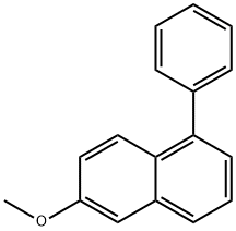 6-Methoxy-1-phenylnaphthalene Structure