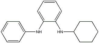 Benzenediamine, N-cyclohexyl-N'-phenyl- Struktur