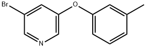 3-Bromo-5-(3-methylphenoxy)pyridine Structure