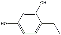 4-Ethyl-1,3-dihydroxy benzene 结构式