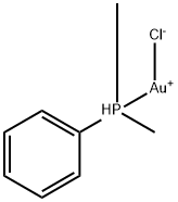 (Dimethylphenylphosphine)gold chloride Struktur