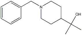 alpha,alpha-Dimethyl-1-(phenylmethyl)-4-piperidinemethanol Structure