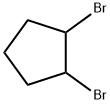 1,2-Dibromocyclopentane, 29974-65-0, 结构式