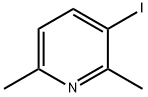 2,6-Dimethyl-5-iodopyridine Struktur