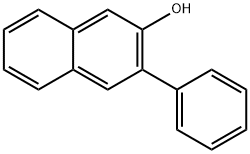 2-Hydroxy-3-phenylnaphthalene Structure