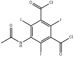 5-Acetamido-2,4,6-triiodoisophthaloyl Dichloride Struktur