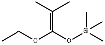 1-乙氧基-2-甲基-1-(三甲基硅氧基)-1-丙烯, 31469-16-6, 结构式