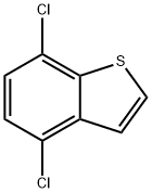 4,7-ジクロロベンゾ[B]チオフェン 化学構造式