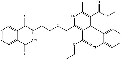 2-Carboxybenzoyl Amlodipine Structure