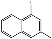 2-Methyl-4-fluoro-naphthalene Struktur