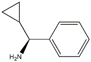 [(S)-Cyclopropyl(phenyl)methyl]amine Struktur