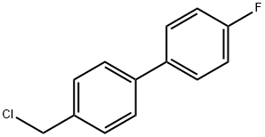 4-(4-Fluorophenyl)benzyl chloride Structure