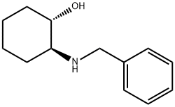 (1S,2S)-2-ベンジルアミノ-1-シクロヘキサノール 化学構造式