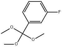 1-fluoro-3-(triethoxymethyl)benzene Struktur