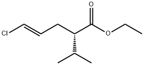 (S,E)-ethyl 5-chloro-2-isopropylpent-4-enoate Structure