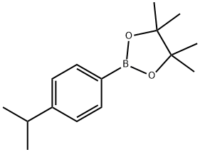 2-(4-Isopropylphenyl)-4,4,5,5-tetramethyl-1,3,2-dioxaborolane Structure