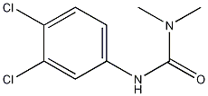 1,1-Dimethyl-3-(3,4-dichlorophenyl)urea 结构式