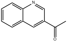 3-アセチルキノリン 化学構造式