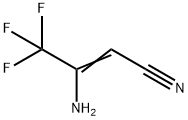 3-Amino-4,4,4-trifluoro-2-butenenitrile Structure