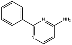 2-Phenyl-4-aminopyrimidine Structure