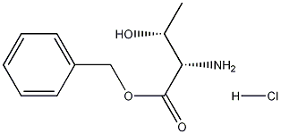 L-トレオニンベンジル塩酸塩 化学構造式