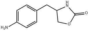 (S)-4-(4-Aminobenzyl)oxazolidin-2-one Struktur