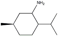(1R,2S,5R)-(-)-Menthyl amine Struktur