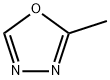 2-メチル-1,3,4-オキサジアゾール 化学構造式