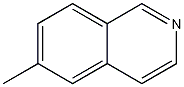 6-甲基异喹啉, 34528-67-1, 结构式