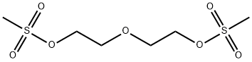 Diethylene Glycol Dimethanesulfonate Structure