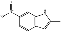 2-甲基-6-硝基吲哚,3484-23-9,结构式