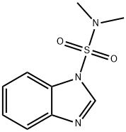 N,N-DIMETHYL BENZOIMIDAZOLE-1-SULFONAMIDE, 349422-98-6, 结构式