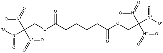Hexanedioic acid 1,6-bis(2,2,2-trinitroethyl)ester 结构式