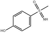 S-甲基-S-(4-羟基苯基)亚磺酰亚胺,35543-41-0,结构式