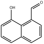 8-Hydroxynaphthalene-1-carboxaldehyde Structure
