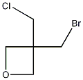 3-(bromomethyl)-3-(chloromethyl)oxetane Struktur