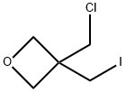 3-氯甲基-3-碘甲基-1-氧杂环丁烷,35842-61-6,结构式