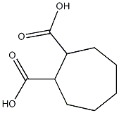 1,2-Cycloheptanedicarboxylic acid Struktur