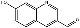 7-Hydroxy-3-quinolinecarbaldehyde Structure