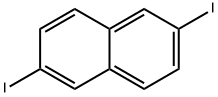2,6-ジヨードナフタレン 化学構造式