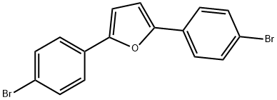 2,5-bis(4-bromophenyl)furan Structure