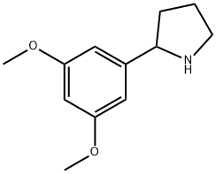 2-(3,5-dimethoxyphenyl)pyrrolidine|2-(3,5-二甲氧基苯基)吡咯烷