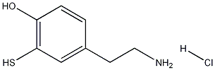 3-Mercaptotyramine Hydrochloride 结构式