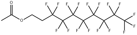 2-全氟辛基乙基乙酸酯, 37858-04-1, 结构式